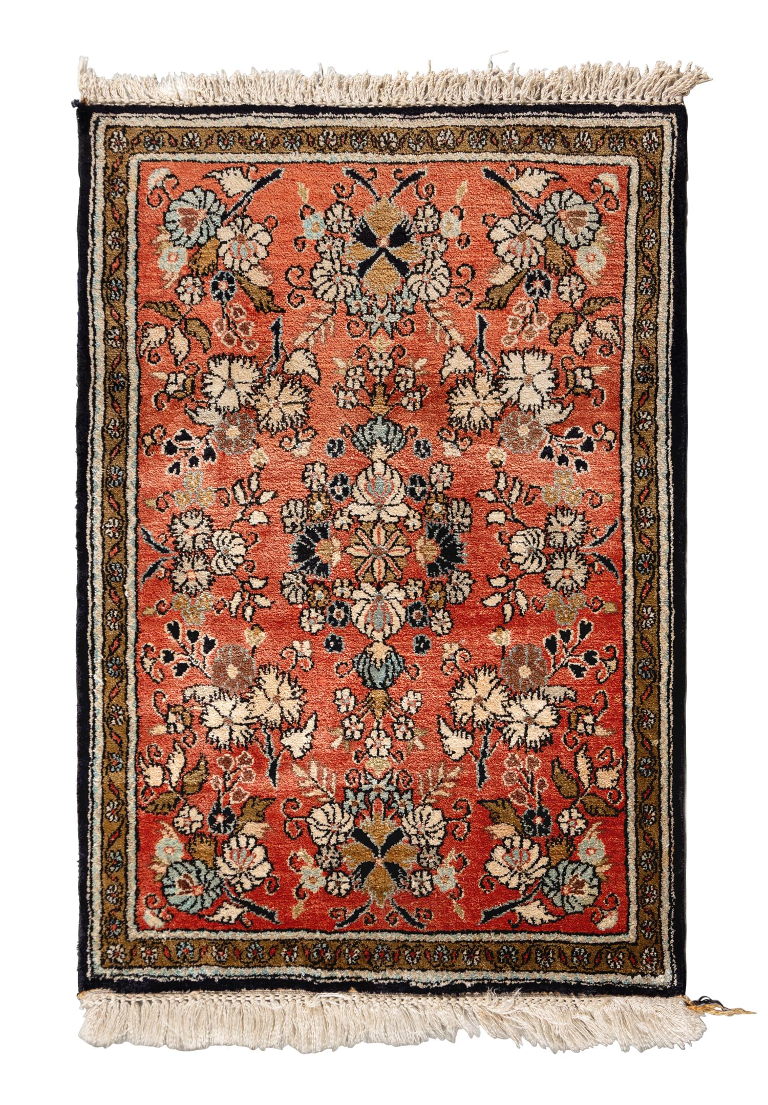 A Persian Silk Rug