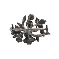 GEORGIAN, FOIL-BACKED DIAMOND BROOCH
