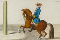A Set of Four French Hand-Colored Engravings