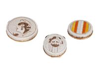 Anishinaabe Quilled Birchbark Boxes