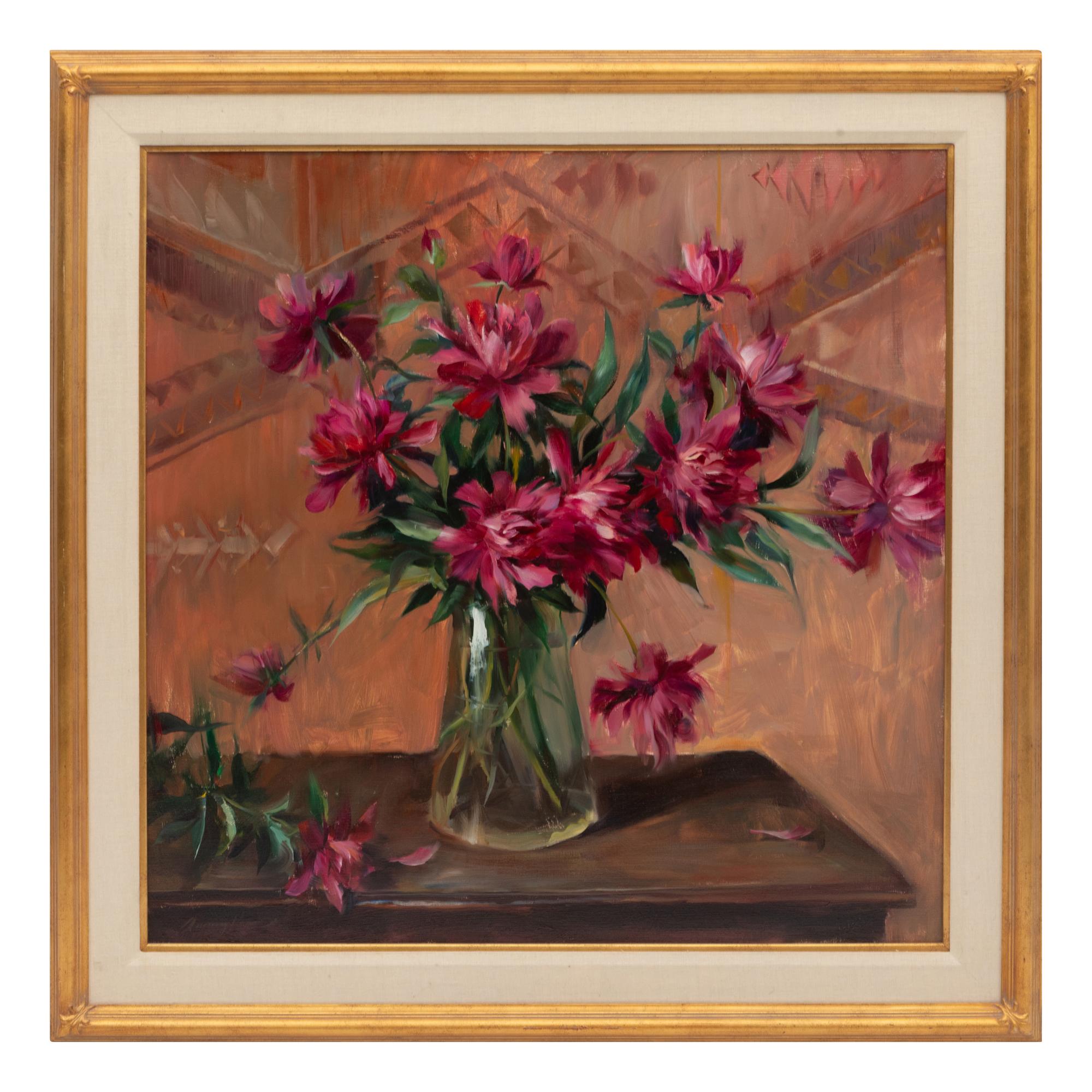 Red Peonies