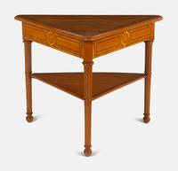 Two-Tier Triangular Table