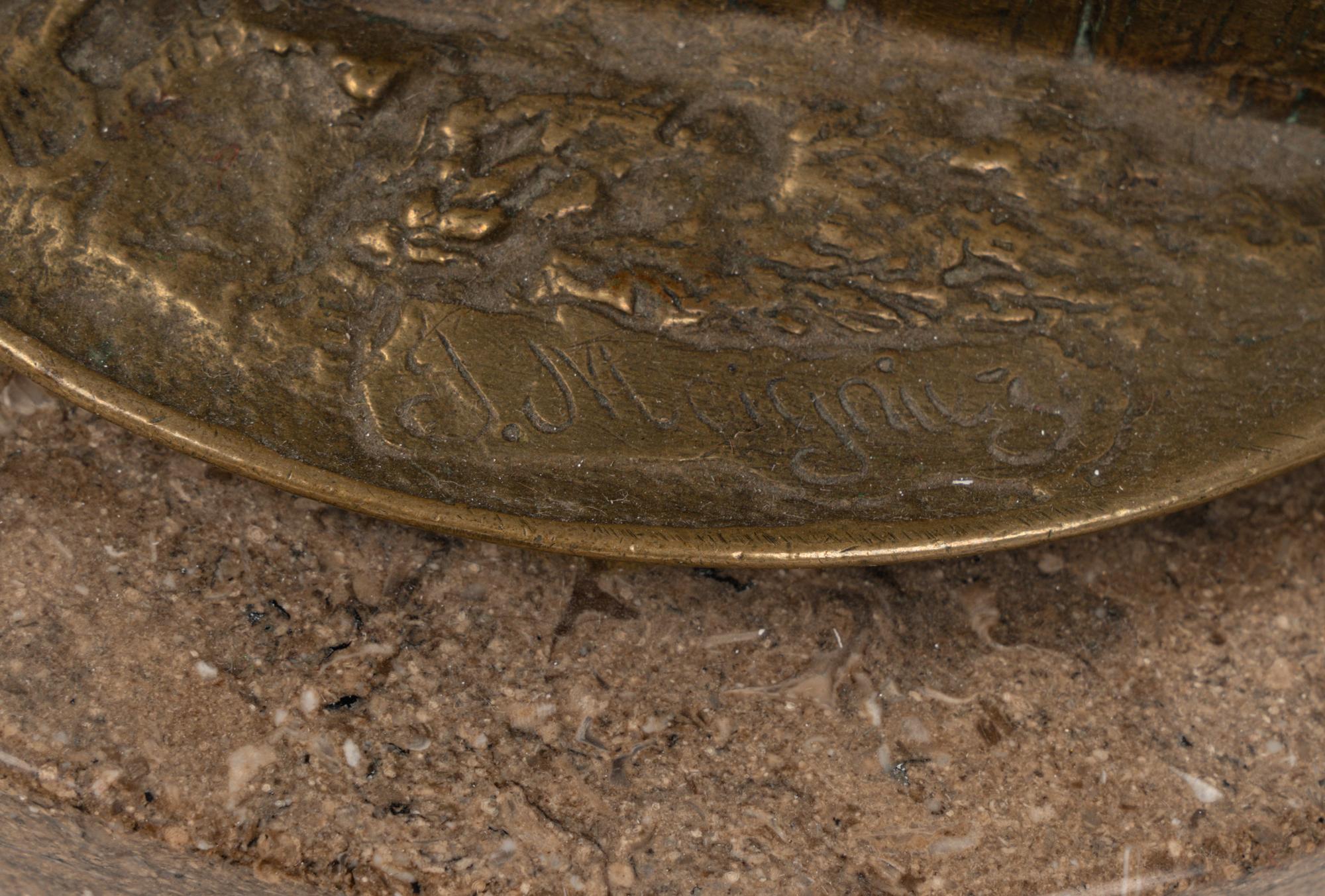 A Collection of Four Dog-Themed Inkwells