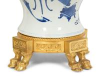 A Pair of Gilt Bronze Mounted Chinese Porcelain Jars