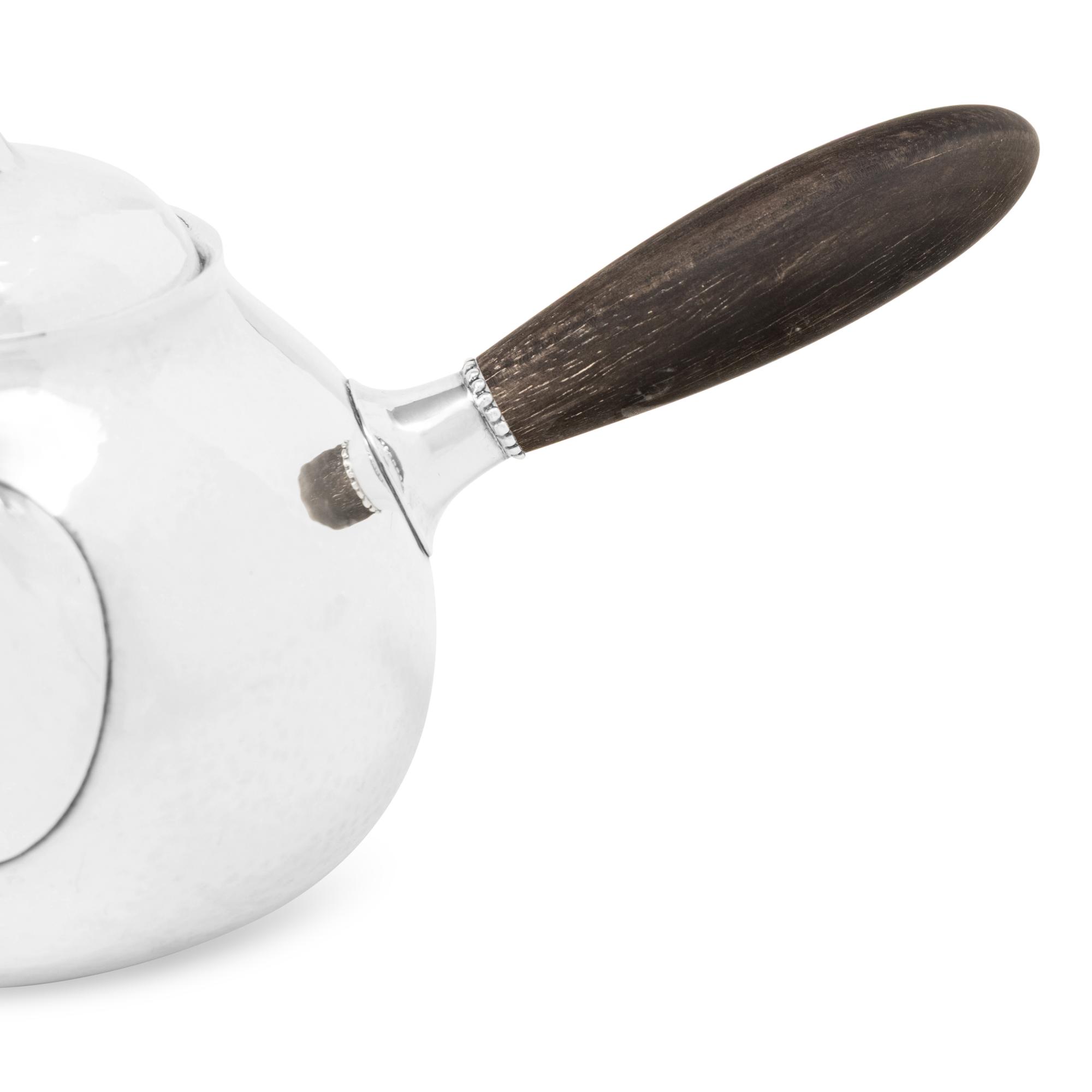 A Georg Jensen Silver Four-Piece Tea and Coffee Service