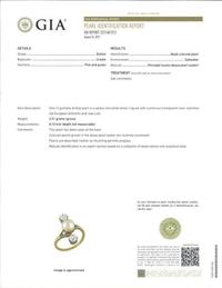 A Belle Epoque French 18K Gold, Platinum, Pearl, and Diamond Ring