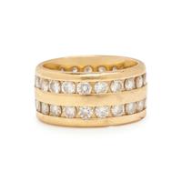 COLLECTION OF YELLOW GOLD AND DIAMOND JEWELRY