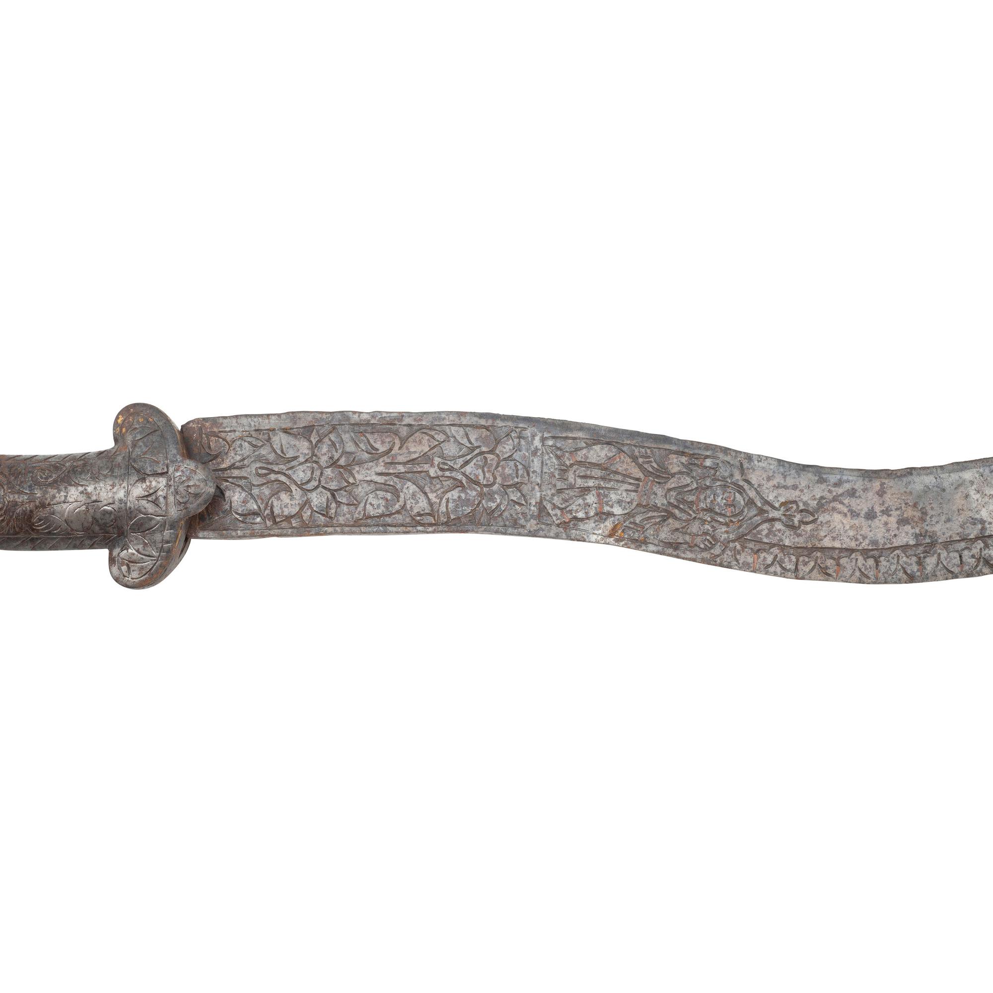 Lot of 3 Decorative Indo-Persian Swords