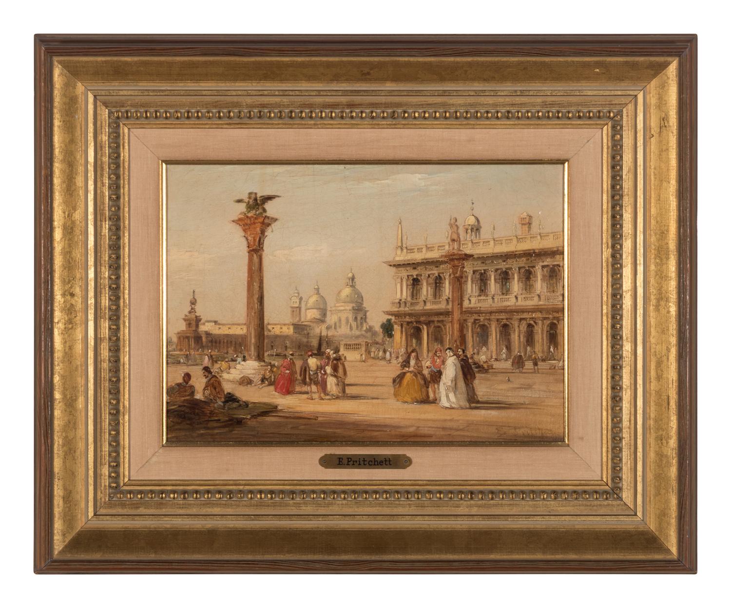 View of the Lagoon and Biblioteca Marciana