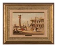 View of the Lagoon and Biblioteca Marciana