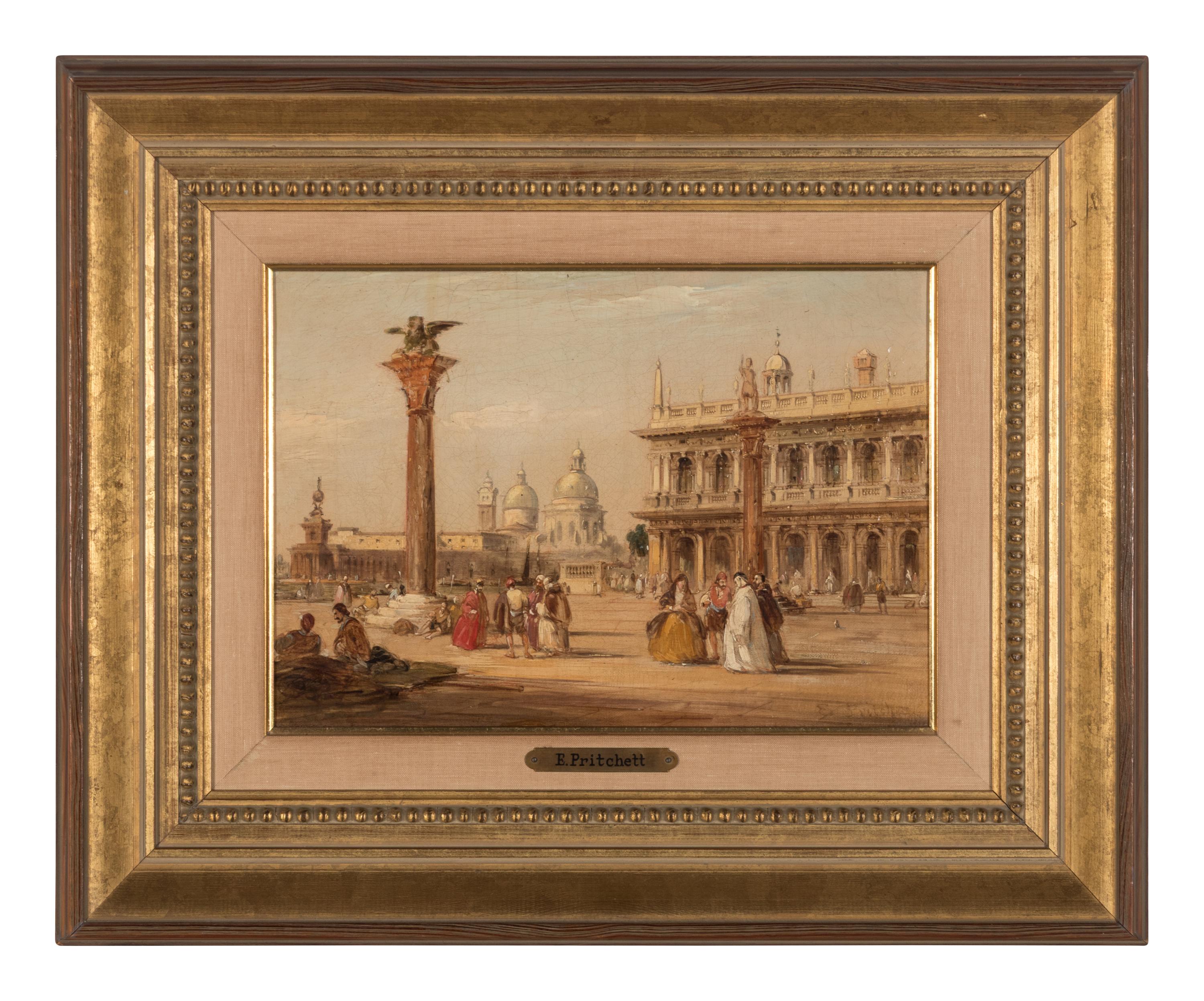 View of the Lagoon and Biblioteca Marciana