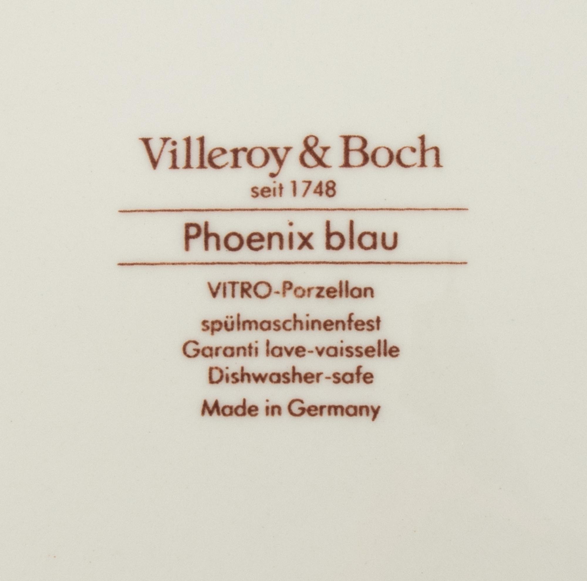 A Villeroy and Boch Porcelain Dinner Service