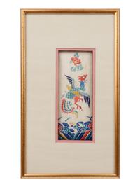 17 Chinese Embroidered Silk Panels