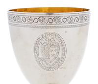 A George III Silver Goblet