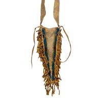 Southern Cheyenne Beaded Hide Tab Pouch