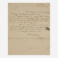 [Americana] Key, Francis Scott Autograph Letter, signed