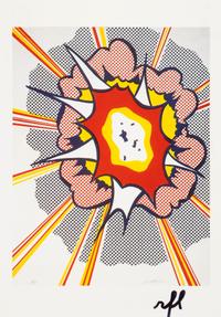 Explosion; Postcard Edition