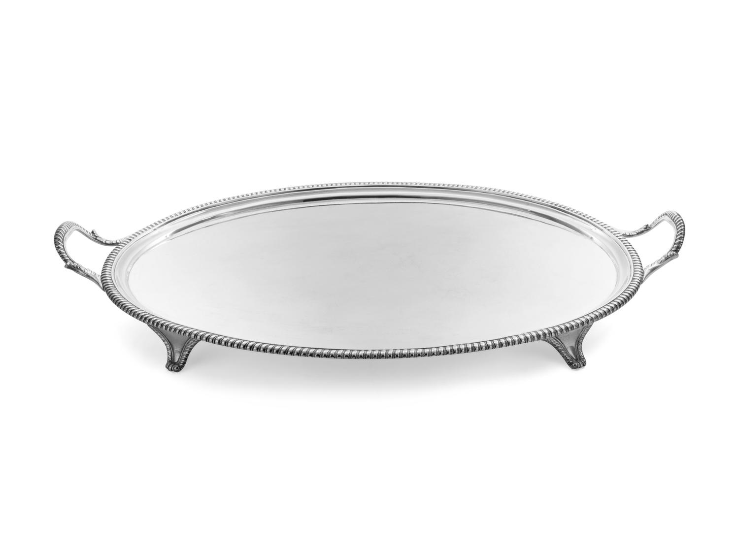 A George III Silver Tray