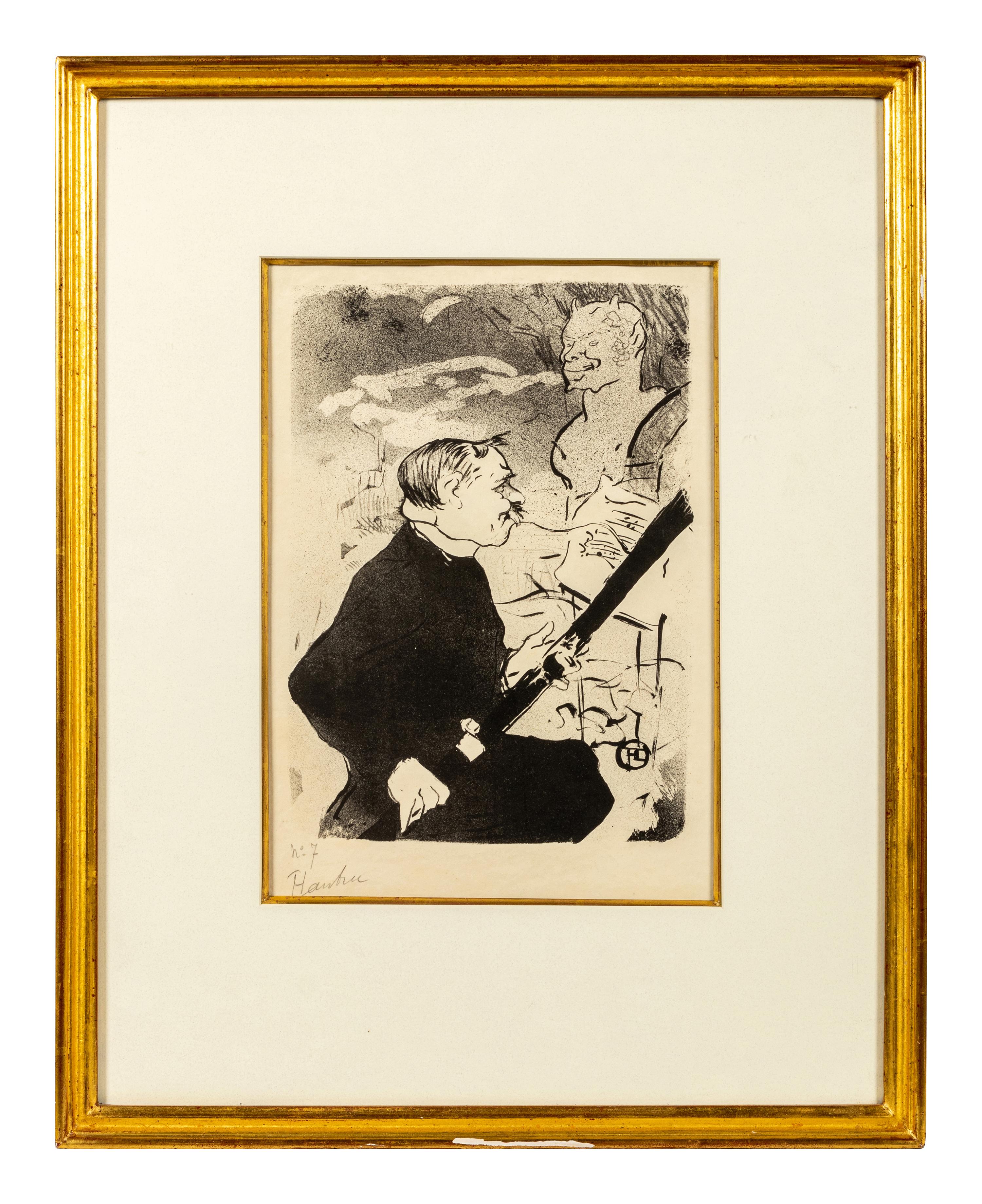 Pour toi! (Plate 2 from Les Vieilles Histoires )