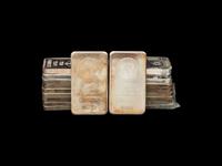 [PRIVATE ISSUE] A Group of Twenty 10 Troy Oz. Silver Ingots