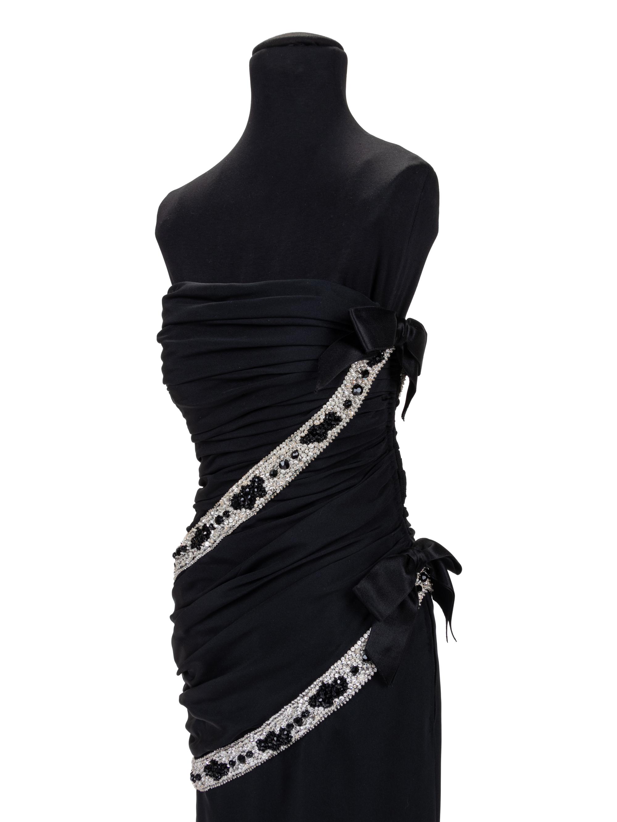 Two Galanos Evening Dresses, 1984-90