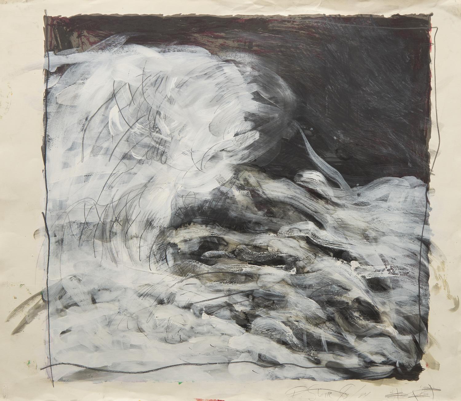 Wave Drawing B , 1983-84