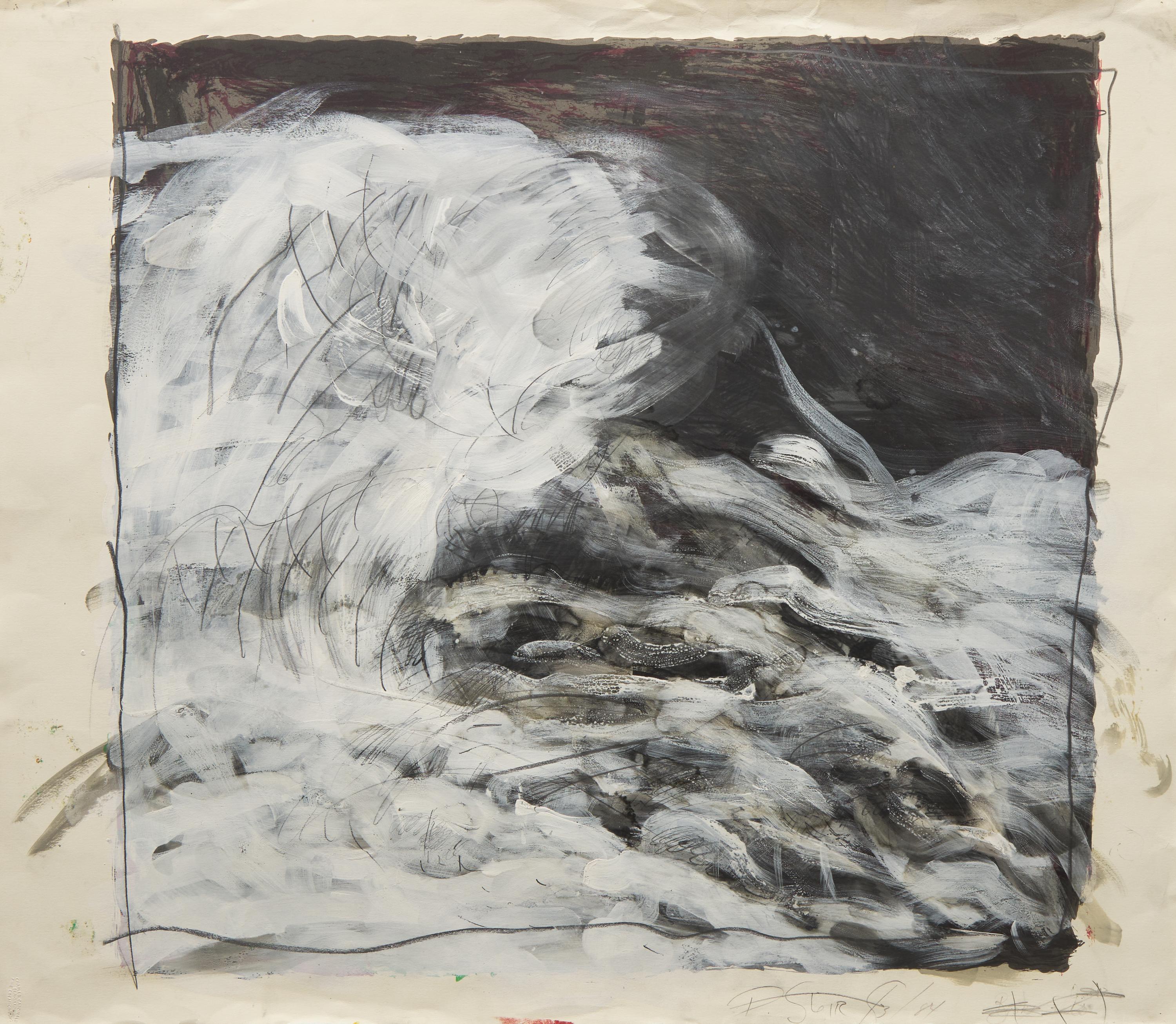 Wave Drawing B , 1983-84
