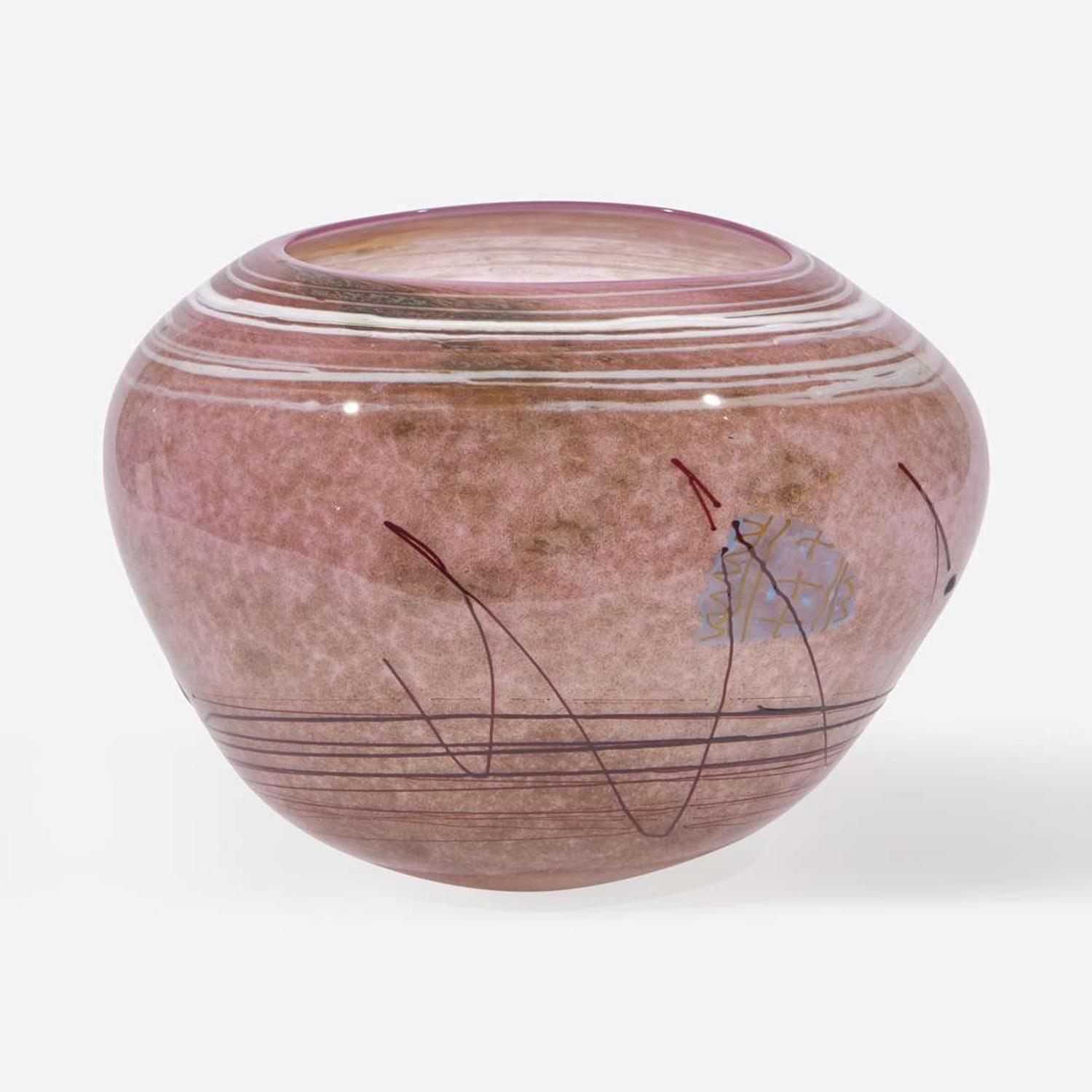 Dale Chihuly (American, b. 1945) Group of Four Basket Forms, USA, 1978