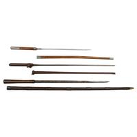Lot of 3 Martial Swagger Sticks