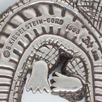 Kieselstein-Cord, Sterling Crocodile Pendant Necklace