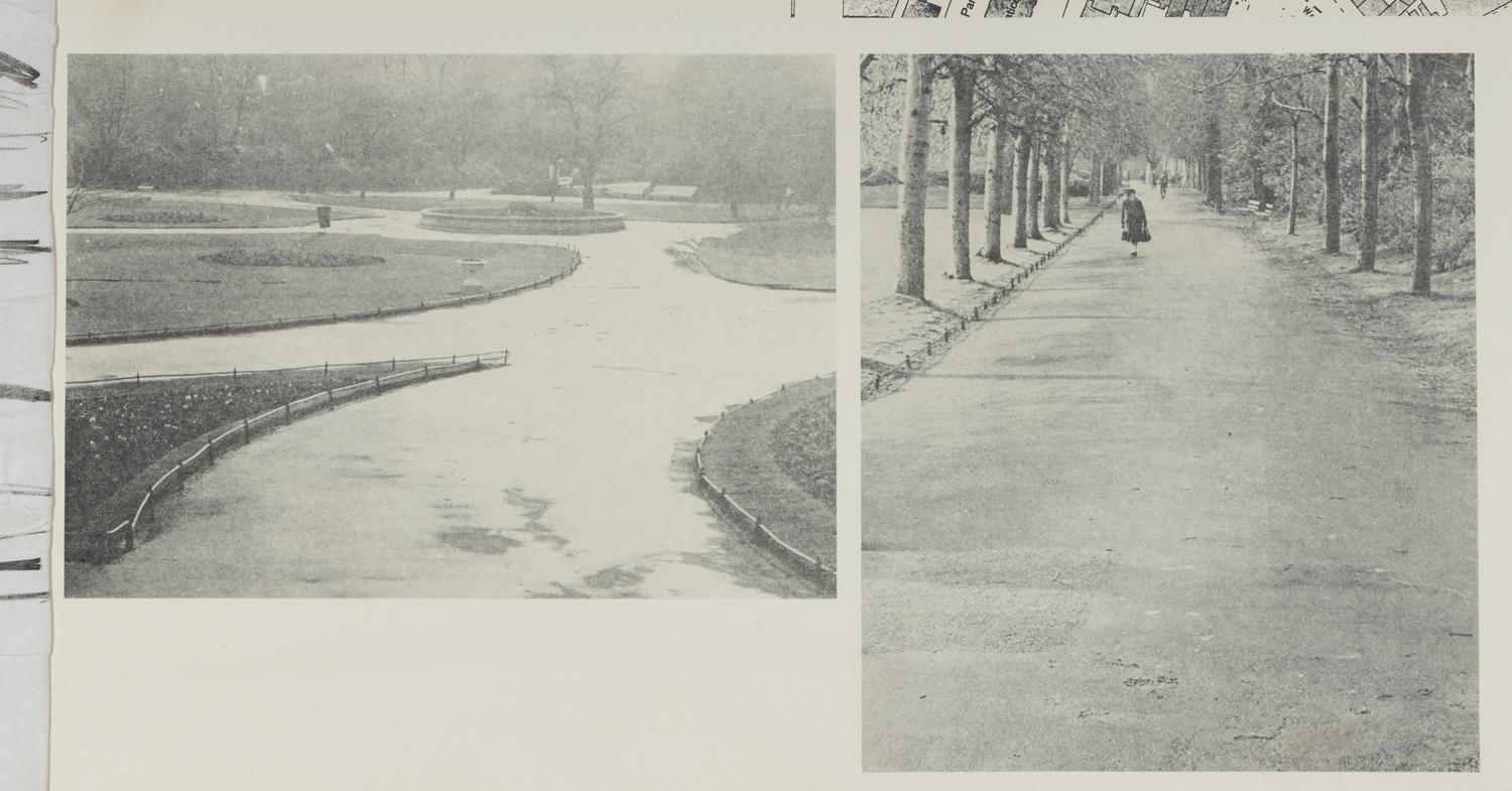 Wrapped Walk ways, Project for St. Stephen's Green Park, Dublin, 1983