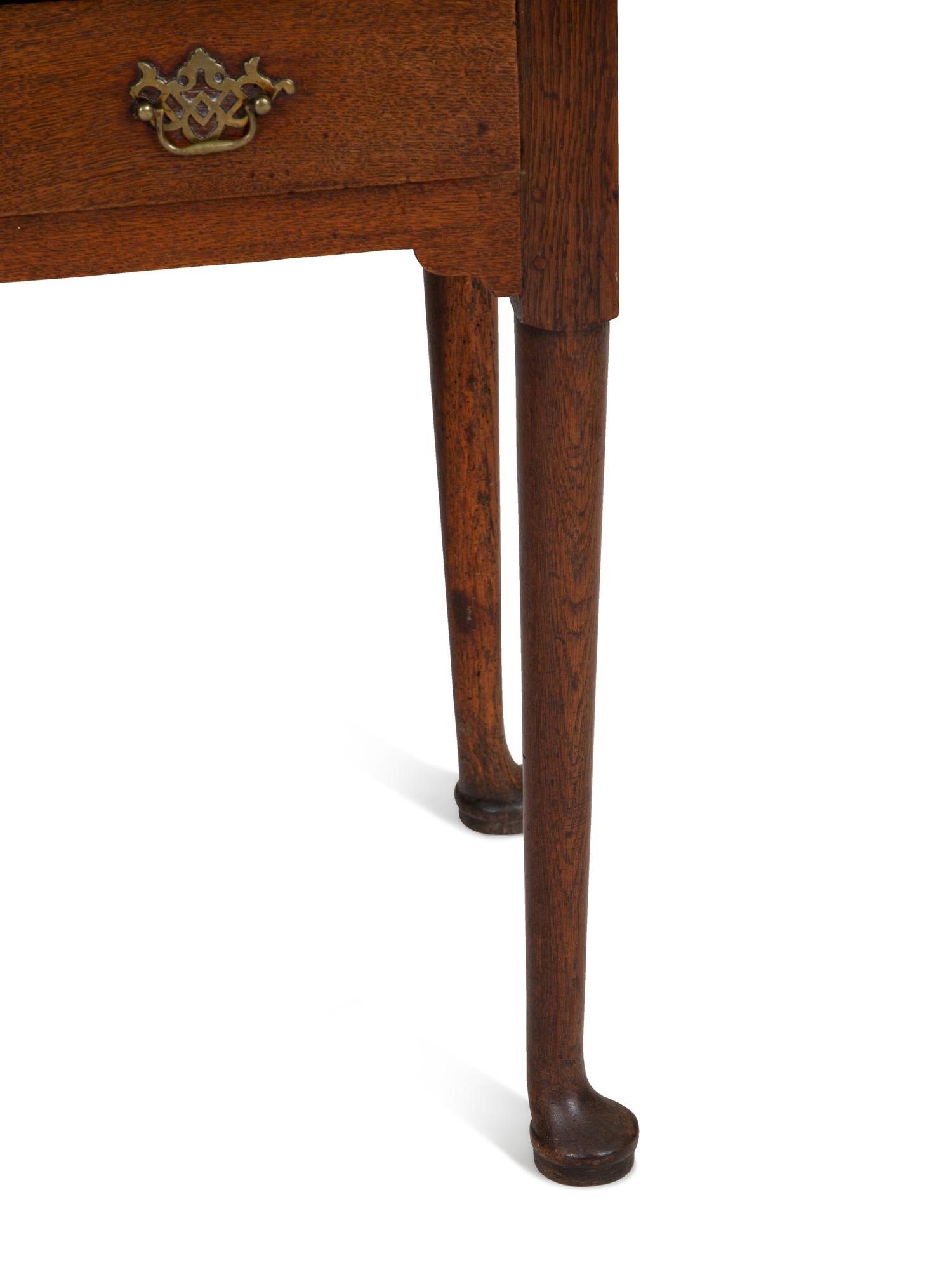 A George I Style Oak Dressing Table