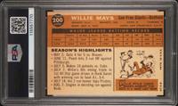 A 1960 Topps Willie Mays Baseball Card No. 200 (PSA 6 EX-MT) from The Collection of David Eisenhower