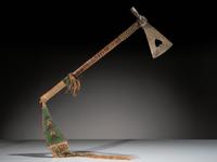 Northern Arapaho Tacked Pipe Tomahawk
