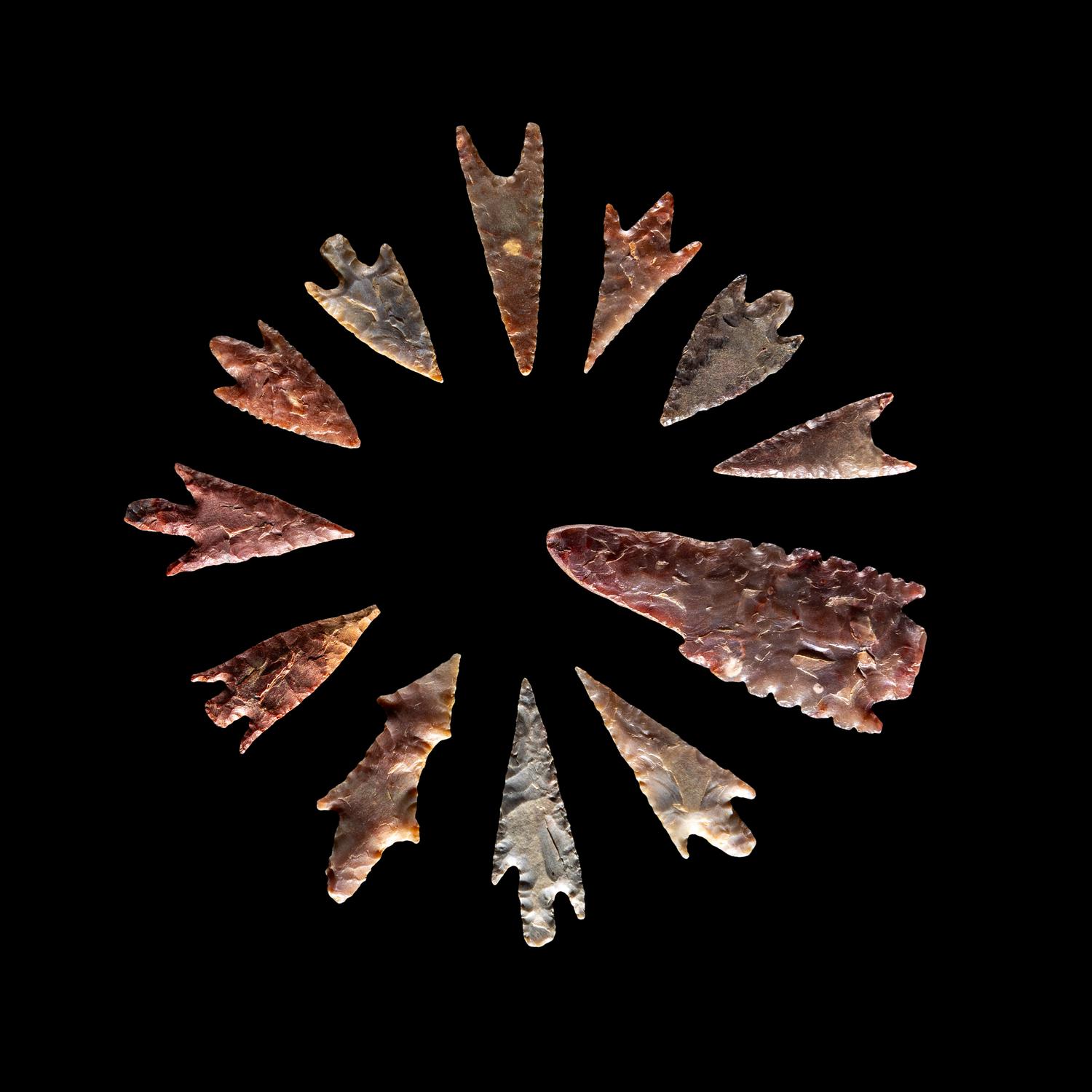 101 Neolithic Flint Points