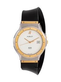 A Steel and Yellow Gold Wristwatch, Hublot,