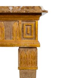 An Italian Directoire Style Parcel-Gilt Console Table — 20TH CENTURY