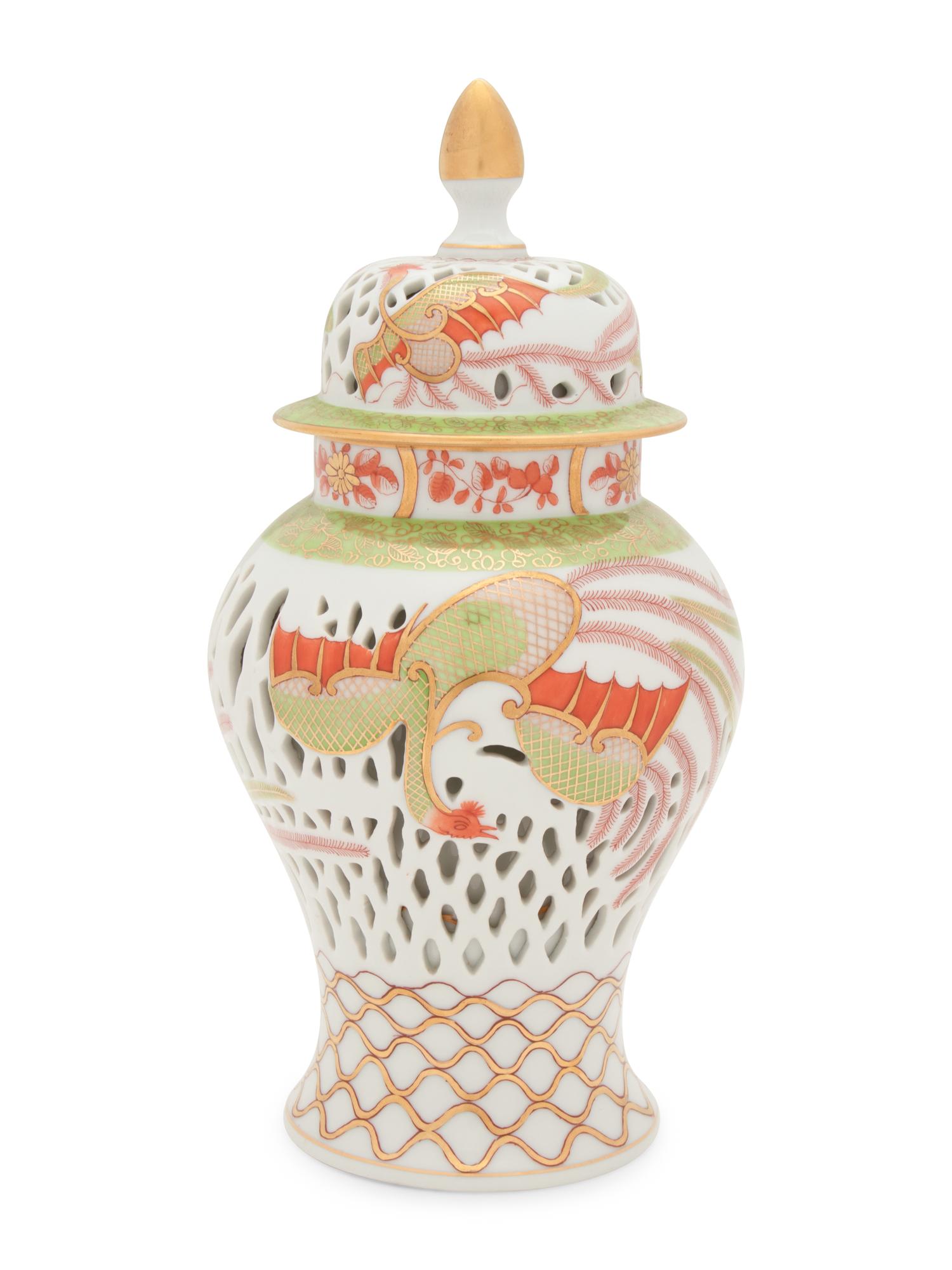 A Herend Porcelain Vase