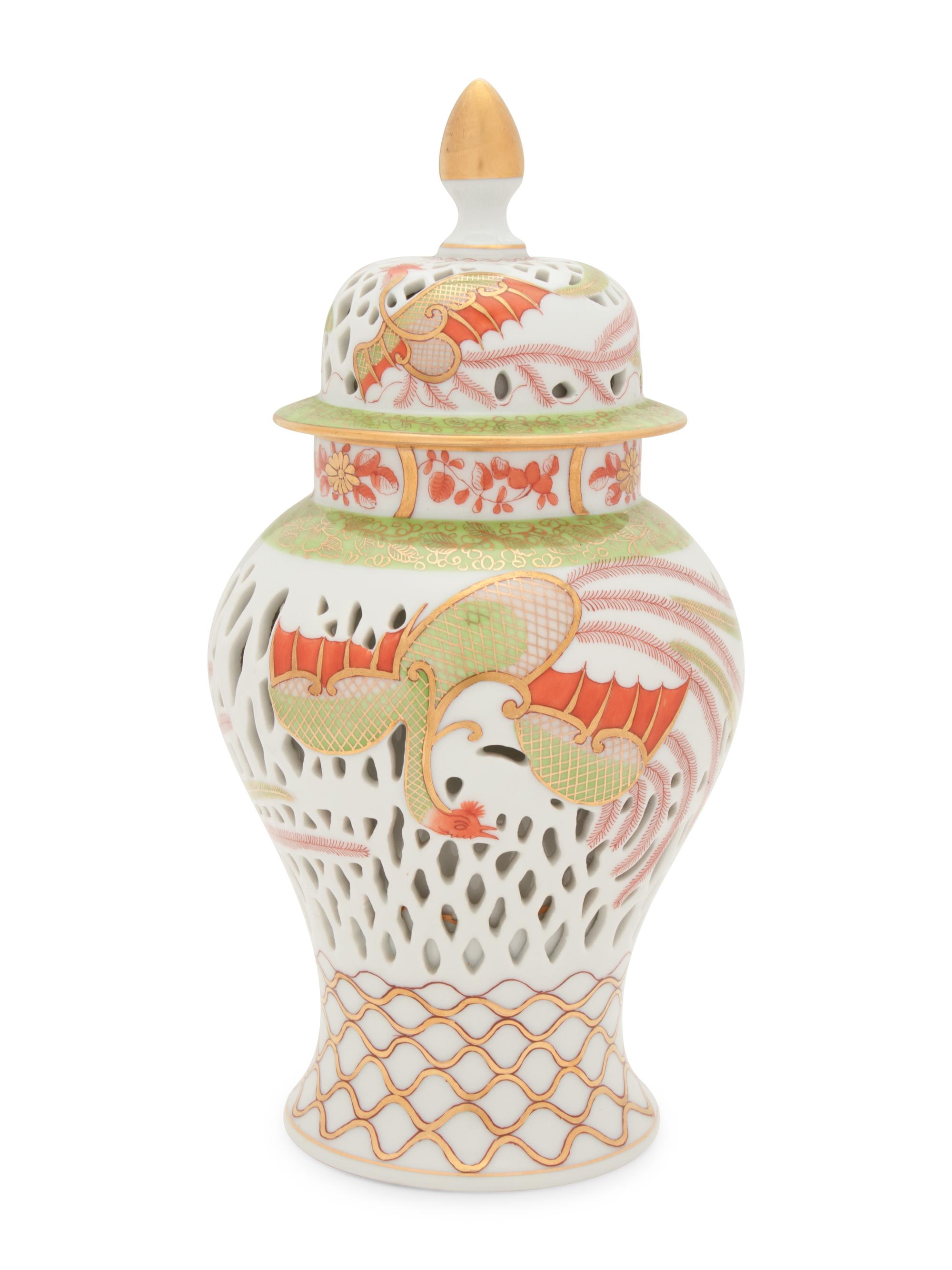 A Herend Porcelain Vase