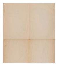 Studies for a Boy Book (Bodley Gallery Announcement) together with another unsigned print by the artist