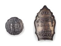 [CALIFORNIA] -- [FIREFIGHTING]. Fire helmet, badges, photographs, and more associated with San Francisco firefighter Ernest Nelson, Engine Co. No. 42, ca 1910-1930s.