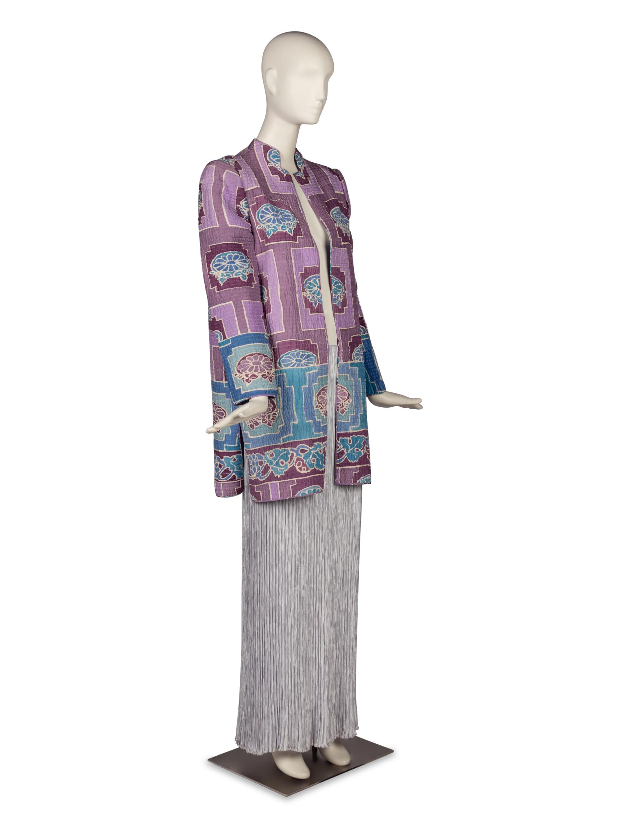 Mary McFadden Jacket and Skirt