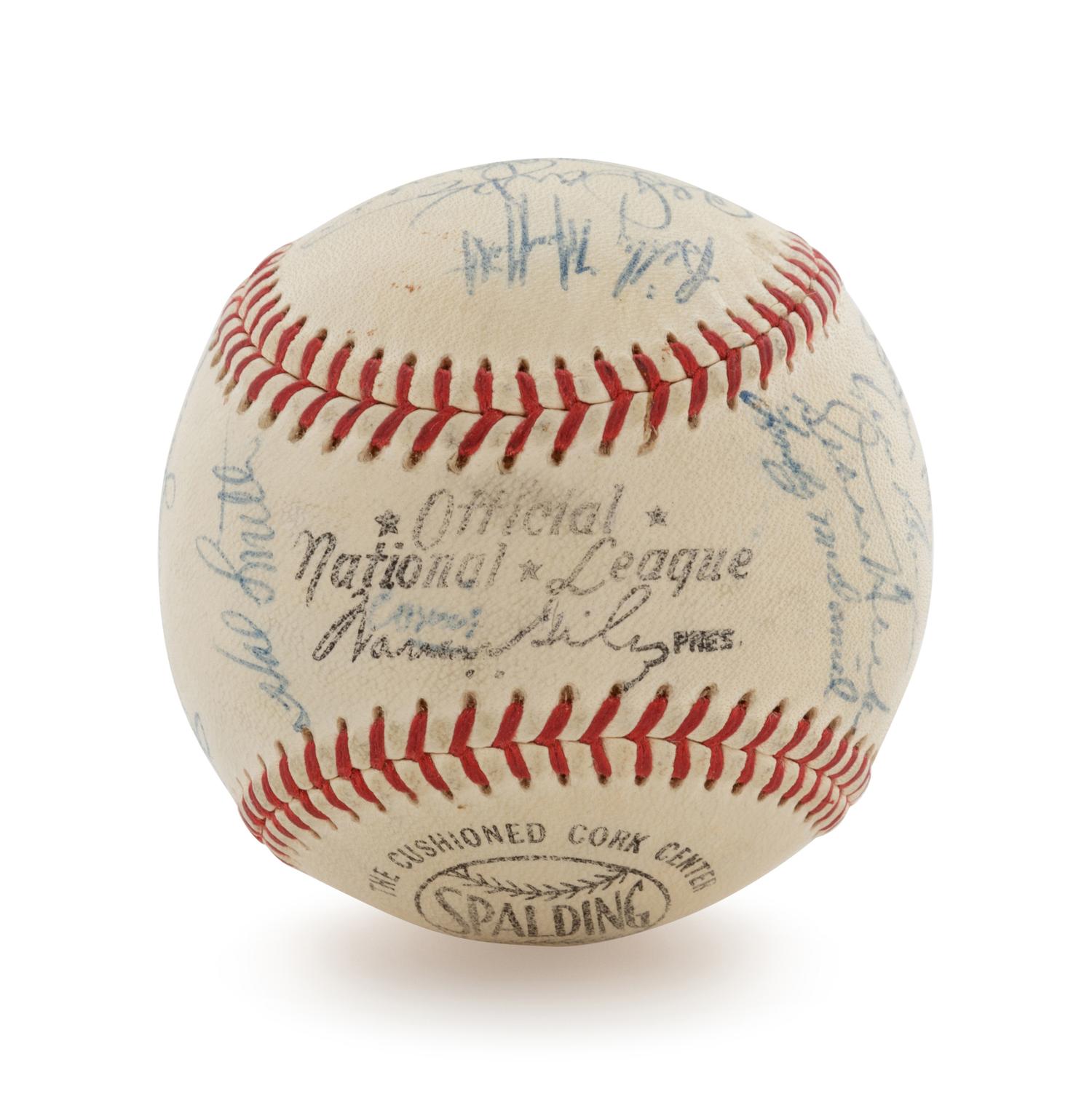 A 1957 St. Louis Cardinals Team Signed Baseball