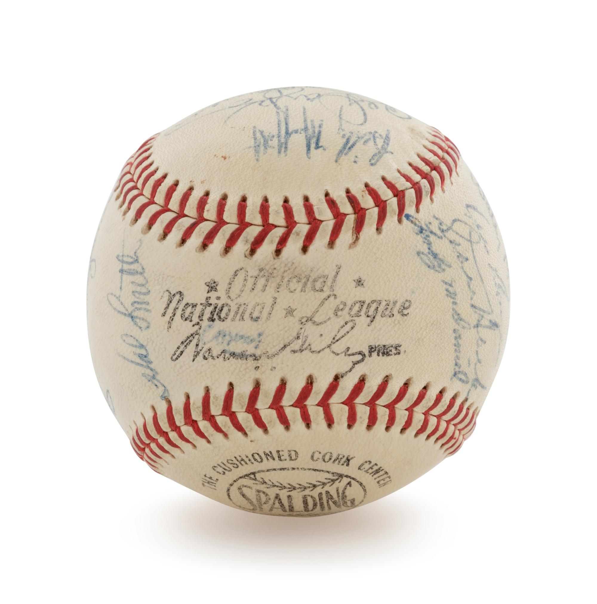 A 1957 St. Louis Cardinals Team Signed Baseball