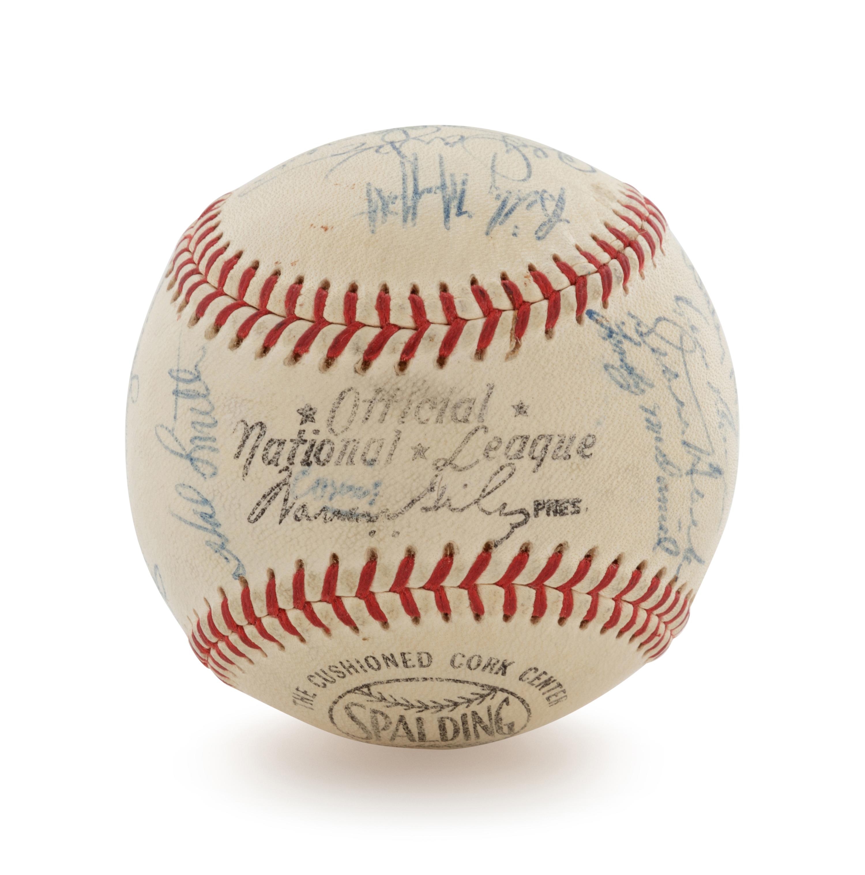 A 1957 St. Louis Cardinals Team Signed Baseball