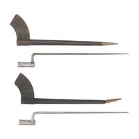 Two US Model 1816 Replacement Socket Bayonets with Scabbards
