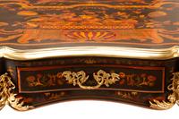 A Louis XV Style Gilt Bronze Mounted Marquetry Bureau Plat, 20th Century