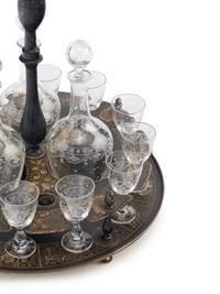 A Painted Tôle Cordial Caddy