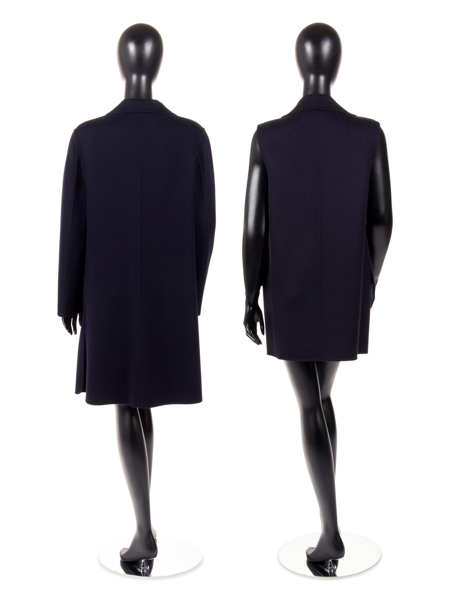 Two Designer Cashmere Jackets: One Christian Dior, One Giorgio Armani