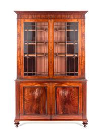 A William IV Mahogany Bookcase — 19TH CENTURY